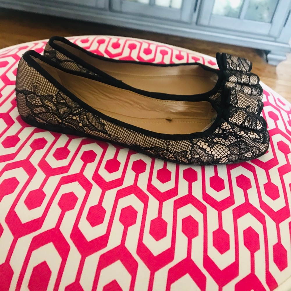 Zara Lace Flats